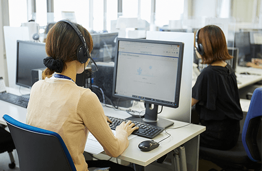 電話受付代行サービスの取り組み